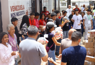 «Tras el temblor, el amor»: La ayuda de Cáritas de Venezuela no se detiene