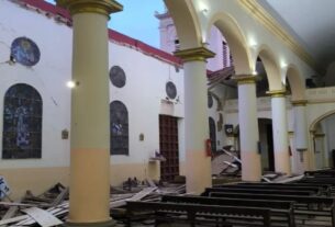 Al menos 25 iglesias sufrieron daños por los terremotos en Caracas