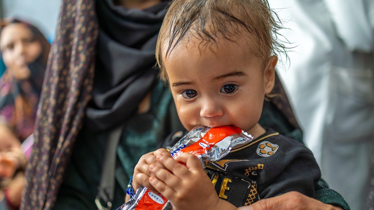 UNICEF: 3,7 millones de niños en riesgo de desnutrición aguda en Afganistán