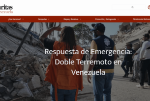 Cáritas de Venezuela anuncia que habilita una sala informativa y un archivo de testimonios sobre el doble terremoto en su web