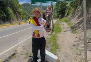 Joven peregrina más de 600 kilómetros en honor a José Gregorio Hernández